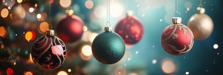 decoration ornament on Christmas tree.