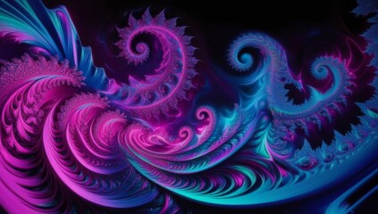 abstract fractal background
