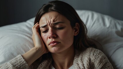 deppression women with her anxiety