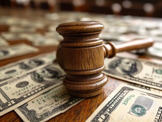 illegal business and lawyer concept concepts