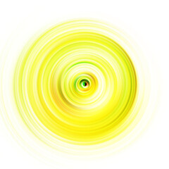 Colorful radial motion effect. Abstract rounded background. Color curves and sphere.