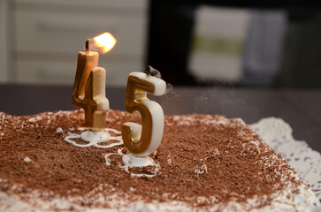 Happy birthday greetings for 45 years