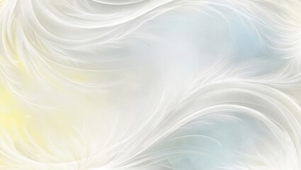 Abstract white floral gradient background. Generative Ai.