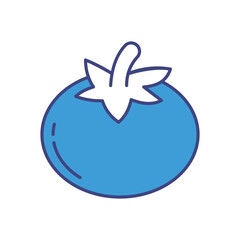 Tomato vector icon stock illustration