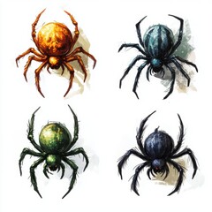 Obraz premium Spider. Halloween decoration element.