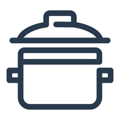 Casserole Dish with Orange Lid