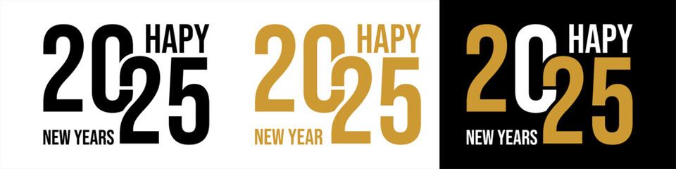 new year vector design 2025,happy new year editable,icon,symbol,celebration