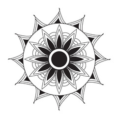 Luxury mandala design