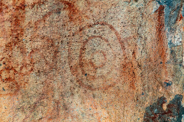 Ancient petroglyph