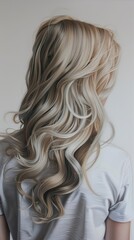 Naklejka premium Painting on white background, 4K hyperrealistic photo