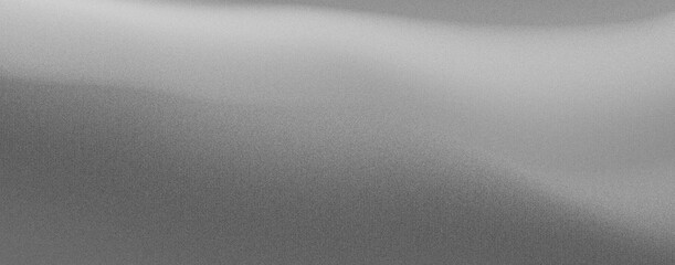 Gradient grainy background, white illuminated spots on black, noise texture effect, grunge wave banner poster cover backdrop design