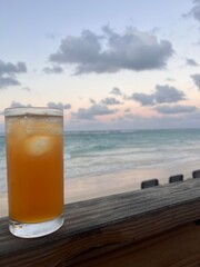 cocktail on the beach