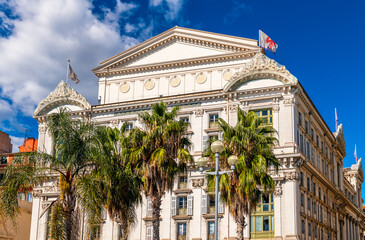 Nice Opera and Theater, on the Promenade des Anglais, Alpes Maritimes, Provence Alpes Côte d'Azur, France