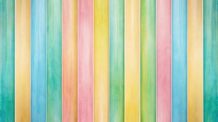 Vibrant pastel vertical stripes create a refreshing summer design, showcasing an abstract aerial photography style that brings a lively and cheerful