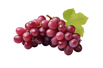 Red grape on transparent background. PNG cutout. Wine related themes. Wine professions. Oenologist. Wine shop. Buying and selling wine. Images for graphic designers. Isolated wine. Image for website