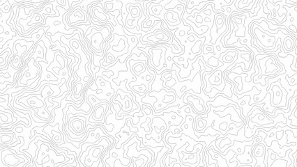 Vector tree rings seamless background, subtle pattern. topographic map background concept