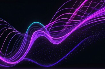 Flowing fluorescent light