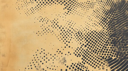 Vintage halftone grunge paper texture background