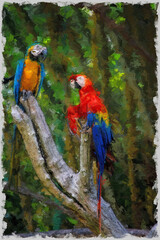 PINTURA DIGITAL DE ANIMALES