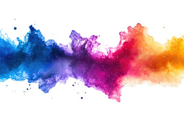 Obraz premium Vibrant abstract art with a blend of vivid colors creating a flowing energy. Perfect for creative projects and artistic backgrounds.