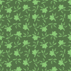 flower pattern floral seamless nature illustration vector