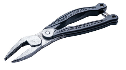Obraz premium A pair of adjustable pliers with textured grips isolated on transparent background (2)