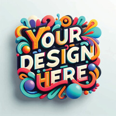 Modern and professional and clean typography t-shirt design