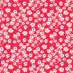 Beautiful floral pattern perfect for textile design,