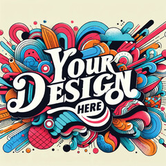 Modern and professional and clean typography t-shirt design