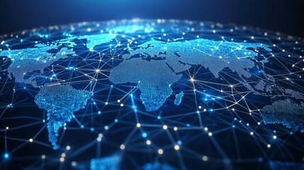 Global Network Connectivity with Luminous Points and Lines