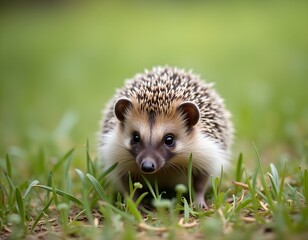 Naklejka premium Hedgehog in the forest