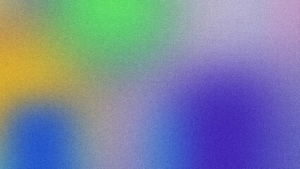 Futuristic Grainy Gradient Background - Poster with Unique Grainy Texture