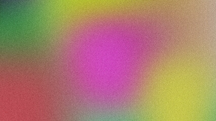 Futuristic Grainy Gradient Background - Poster with Unique Grainy Texture