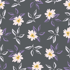 Beautiful floral pattern perfect for textile design,