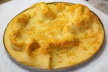 The famous roller coaster biscuit, made with tapioca flour and baked in the oven
