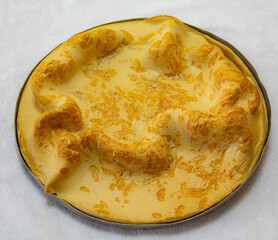 The famous roller coaster biscuit, made with tapioca flour and baked in the oven