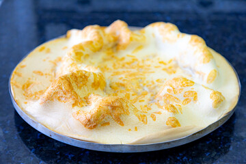 The famous roller coaster biscuit, made with tapioca flour and baked in the oven