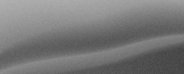 Black dark gray silver white wave abstract background for design, light wave, wavy line, Ombre gradient, Noise rough grungy grain brushed metal metallic effect banner header, abstract poster 