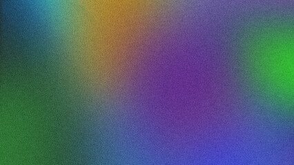 Colorful Gradient and Grainy Noise for Futuristic Poster Designs