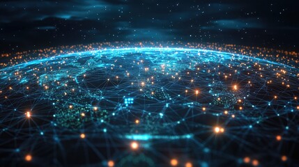 Futuristic concept of global connectivity through the 6G network