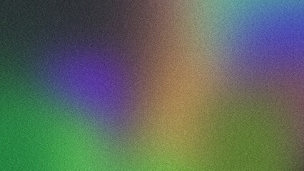 Colorful Gradient and Grainy Noise for Futuristic Poster Designs