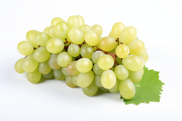 White grape on withe background. PNG cutout. Wine related themes. Wine professions. Oenologist. Wine shop. Buying and selling wine. Images for graphic designers. Isolated wine. Image for website