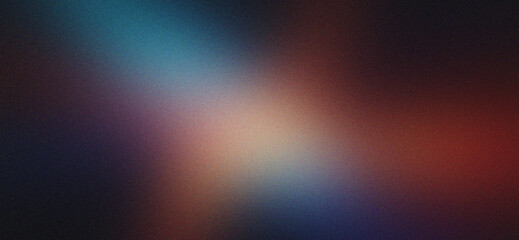 Grainy gradient background fading from blue to red