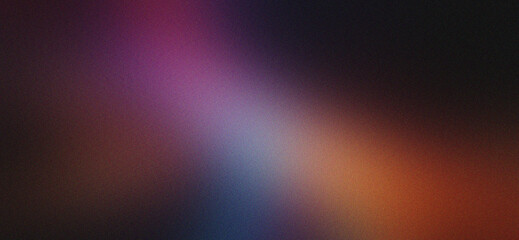 Abstract gradient background blending colors with grain texture