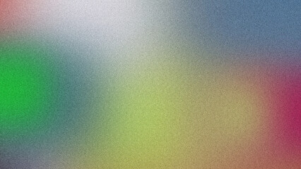 Colorful Gradient and Grainy Noise for Futuristic Poster Designs