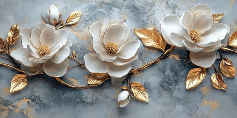 The white flower collection is an isolated PNG with a white background