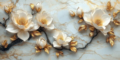 Fototapeta premium The white flower collection is an isolated PNG with a white background