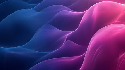 Fototapeta premium Abstract Purple and Blue Swirling Waves Background