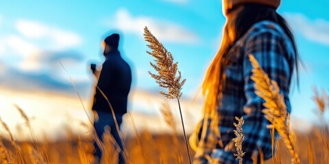 Photoshoot with photographer and model