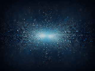 Fototapeta premium A mesmerizing blue texture with a gentle gradient effect, showcasing a subtle sparkle from numerous small white particles scattered throughout, against which the symbol of infinity (∞)